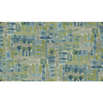 LEE JOFA MODERN PRINT  WHITE,BLUE,GREEN   - GWF-2595.511.0