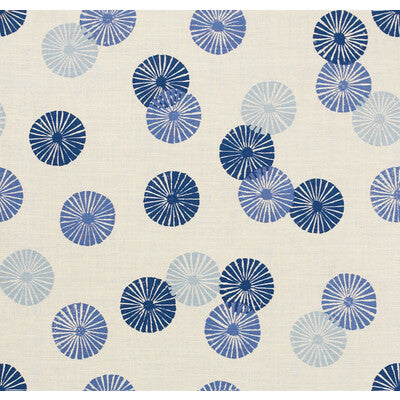 LEE JOFA MODERN PRINT  WHITE,BLUE,LIGHT BLUE   - GWF-3004.515.0