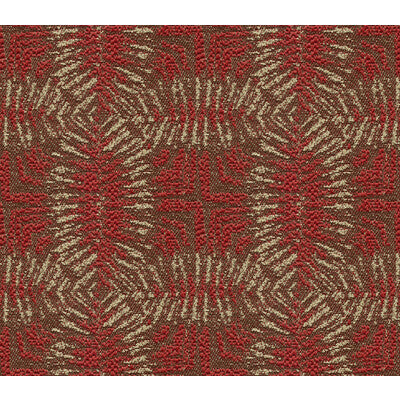 LEE JOFA MODERN WEAVE GEOMETRIC BURGUNDY/RED,BEIGE,BROWN   - GWF-3204.19.0