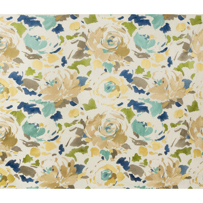 LEE JOFA MODERN EMBROIDERY MODERN GREEN,BLUE,MULTI   - GWF-3301.534.0