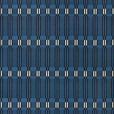 LEE JOFA MODERN INDOOR / OUTDOOR STRIPES BLUE,DARK BLUE,   - GWF-3746.158.0