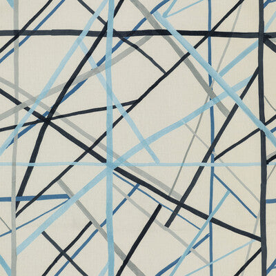 LEE JOFA MODERN PRINT  BLUE,BLUE,IVORY   - GWF-3771.15.0