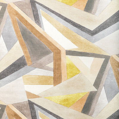 LEE JOFA MODERN PRINT  BEIGE,BROWN,YELLOW   - GWF-3772.640.0