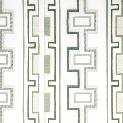 LEE JOFA MODERN EMBROIDERY  GREEN,GREEN,GREEN   - GWF-3779.30.0