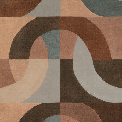 LEE JOFA MODERN PRINT  BROWN,LIGHT GREY,BROWN   - GWF-3788.624.0