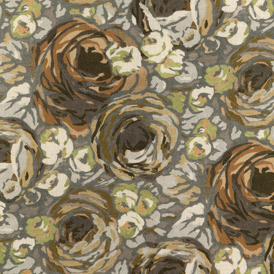 LEE JOFA MODERN PRINT  GOLD,BROWN,CELERY   - GWF-3803.421.0