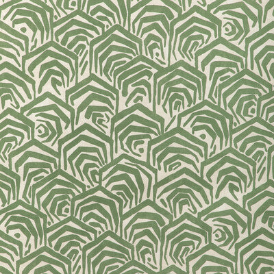 LEE JOFA MODERN PRINT GEOMETRIC GREEN,IVORY,GREEN   - GWF-3807.3.0