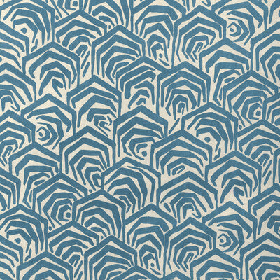 LEE JOFA MODERN PRINT GEOMETRIC BLUE,IVORY,BLUE   - GWF-3807.5.0