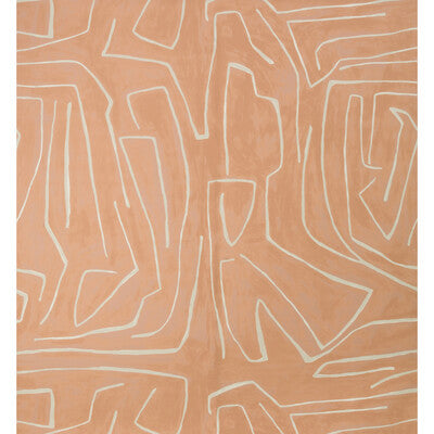 Lee Jofa - Graffito Salmon/Cream (GWP-3501-117) Wallpaper