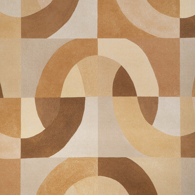 LEE JOFA MODERN COLONNADE PAPER --MODERN-GEOMETRIC CHOCOLATE   - GWP-3731.1216.0