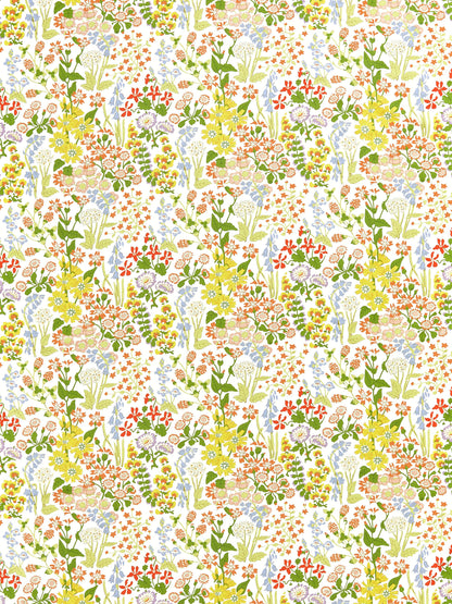 SCALAMANDRE  NYMPH FLORAL FABRIC SPRINGTIME   - GW 000116630 NEW SKU # GW166300001
