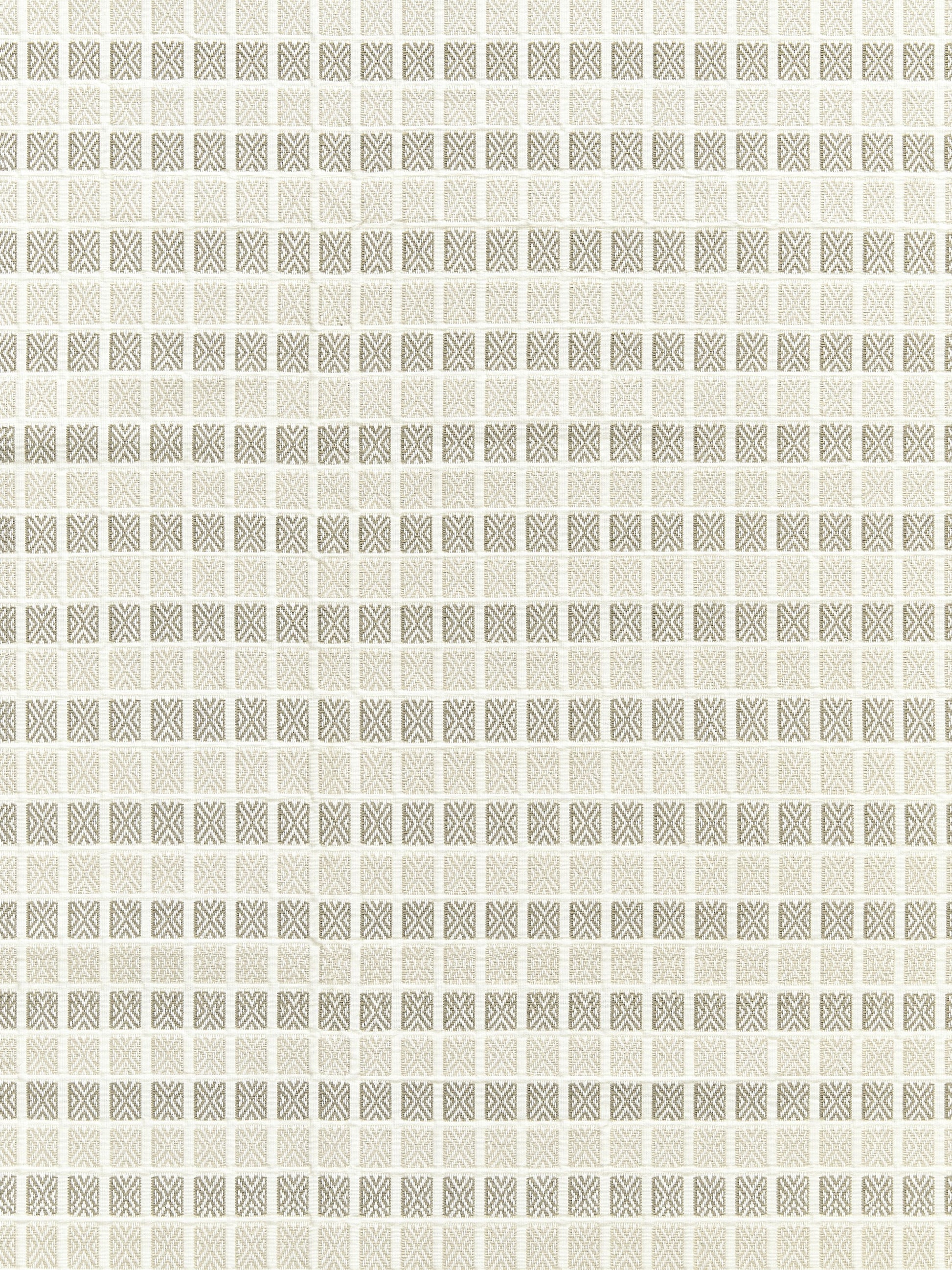 SCALAMANDRE  FAIR ISLE FABRIC BIRCH   - GW 000127243