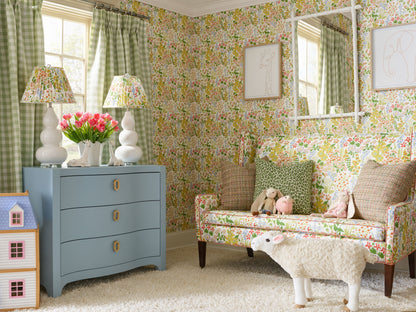 SCALAMANDRE  NYMPH FLORAL WALLCOVERING FLORAL SPRINGTIME   - GW 0001WP88586 NEW SKU # GWWP885860001