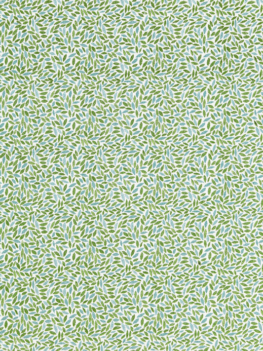 SCALAMANDRE  MEADOW EMBROIDERY FABRIC SEAGRASS   - GW 000227207