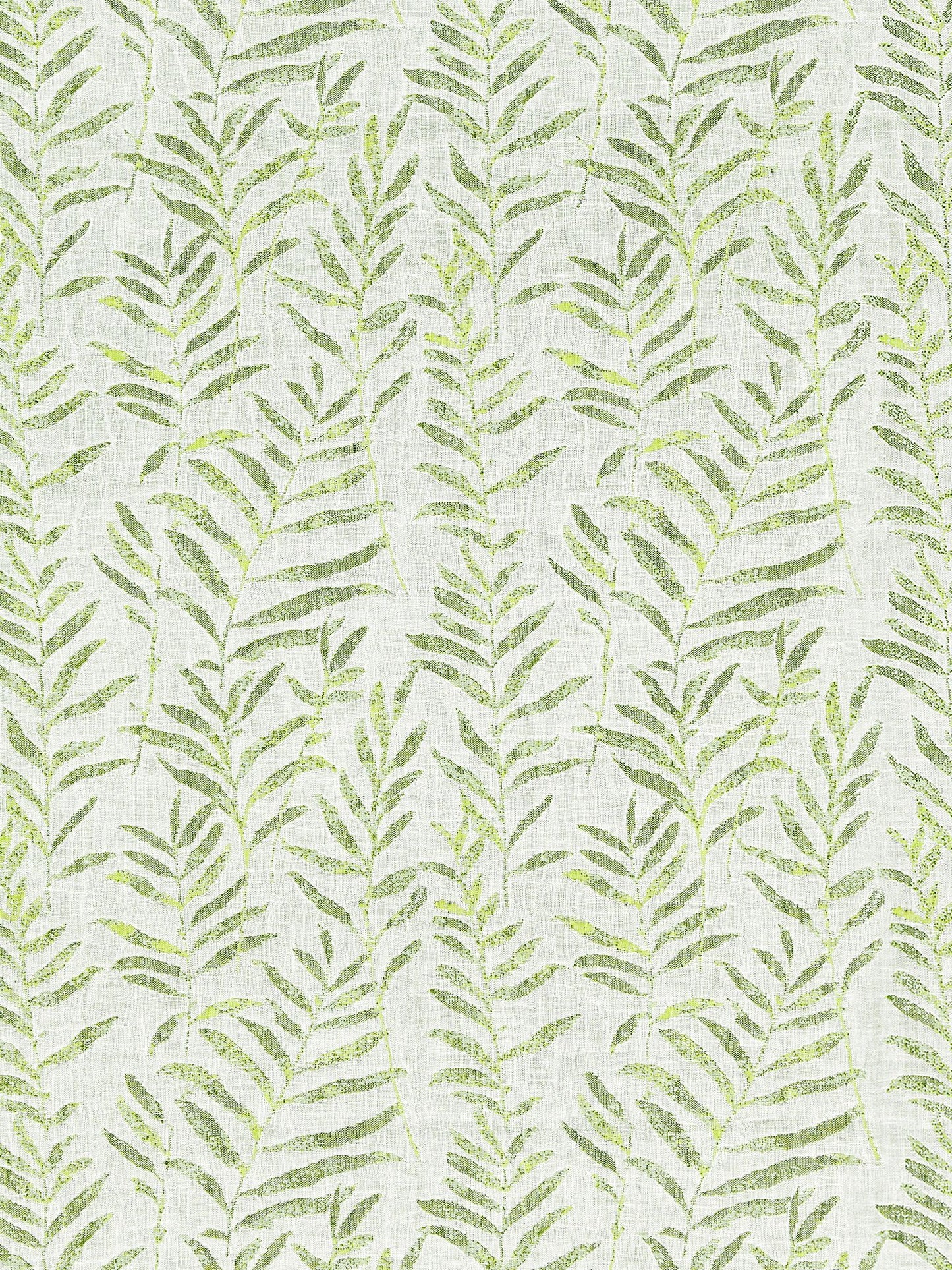 SCALAMANDRE  WILLOW WEAVE FABRIC SPRING GREEN   - GW 000227211