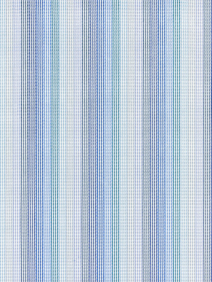 SCALAMANDRE  ANDERSON VELVET STRIPE FABRIC RIVER   - GW 000227244 NEW SKU # GW272440002