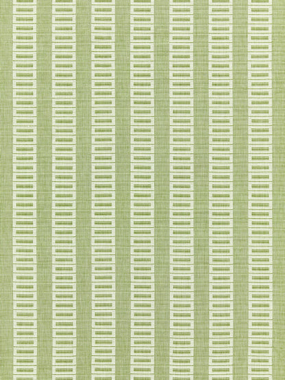 SCALAMANDRE  LARK STRIPE FABRIC GRASS   - GW 000227245 NEW SKU # GW272450002