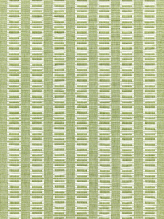 SCALAMANDRE  LARK STRIPE FABRIC GRASS   - GW 000227245