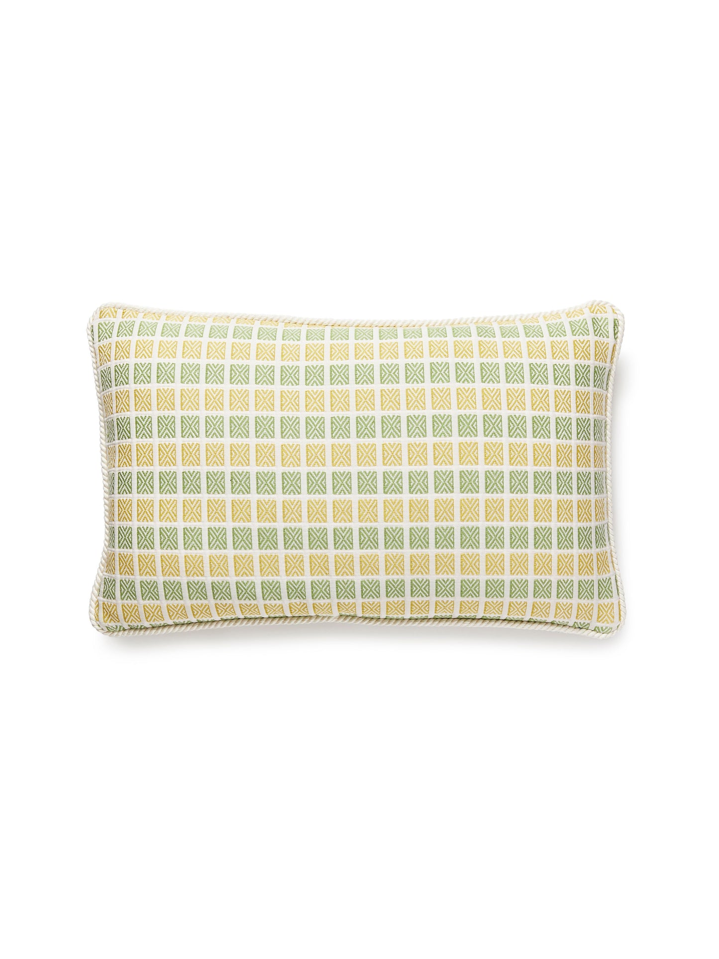 SCALAMANDRE PILLOWS   GEOMETRIC 
SMALL SCALE LUMBAR    - GW 0002LFAIRPILL