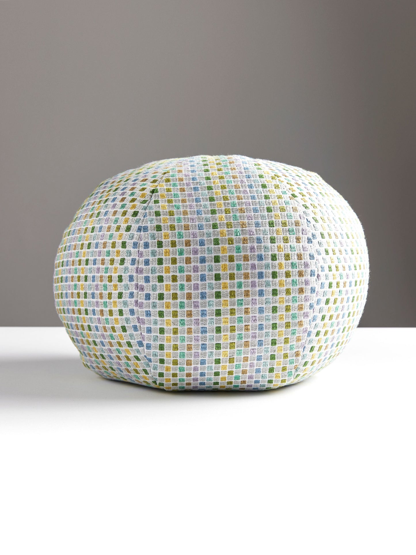SCALAMANDRE PILLOWS   GEOMETRIC 
SMALL SCALE ROUND    - GW 0002SODETPILL NEW SKU # GWSODETPILL0002