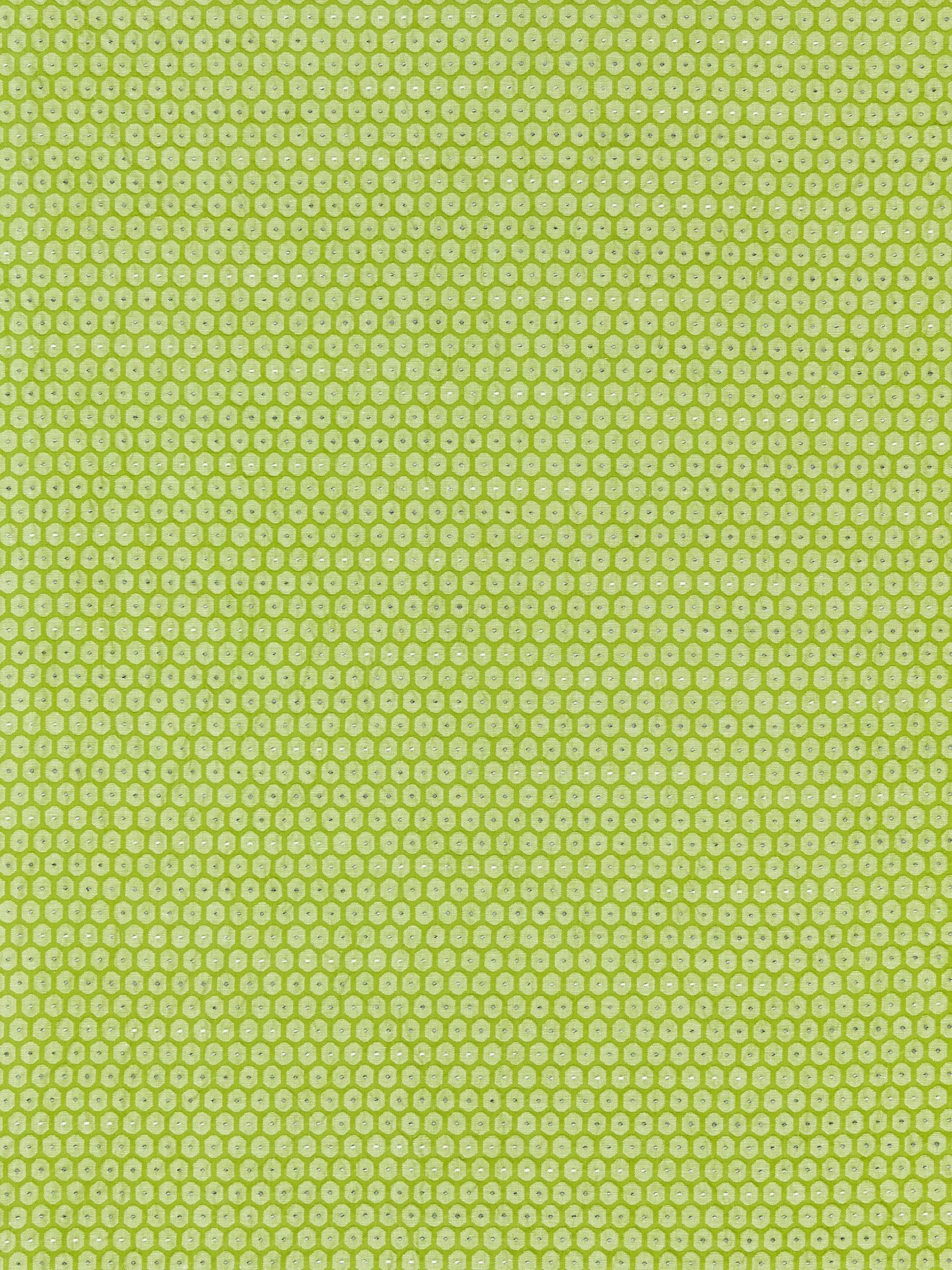 SCALAMANDRE  HONEYCOMB WEAVE FABRIC KIWI   - GW 000327209