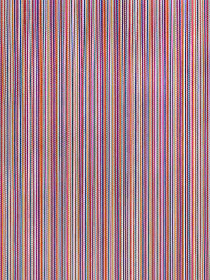 SCALAMANDRE  ALDER STRIPE FABRIC ZINNIA   - GW 000327231 NEW SKU # GW272310003