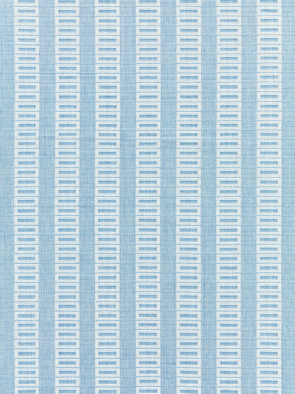SCALAMANDRE  LARK STRIPE FABRIC BLUEBELL   - GW 000327245 NEW SKU # GW272450003