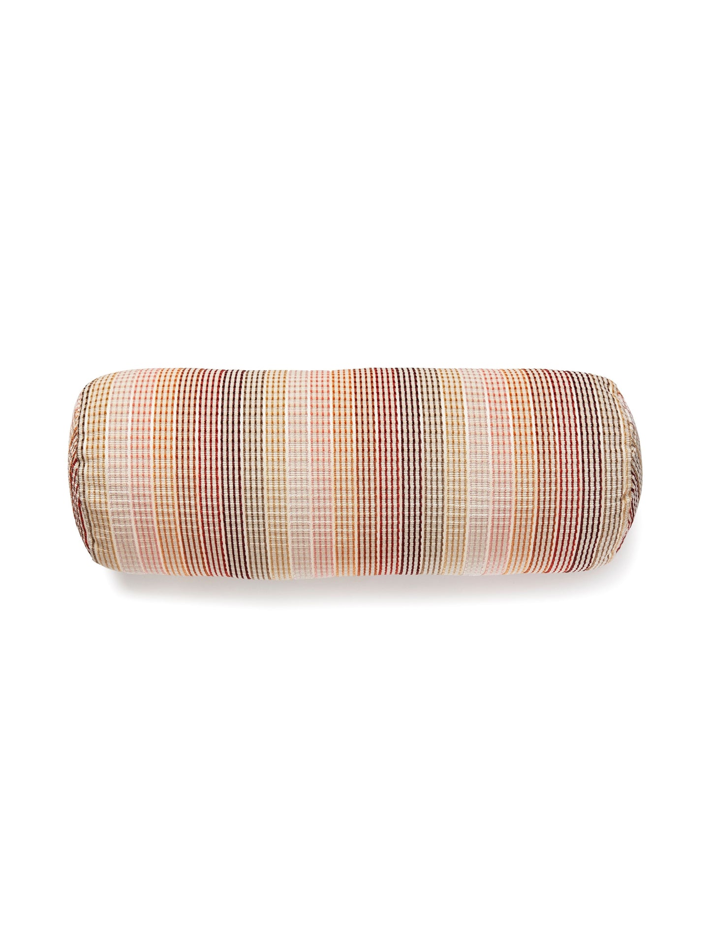 SCALAMANDRE PILLOWS   SMALL SCALE 
STRIPE BOLSTER    - GW 0003BANDRPILL NEW SKU # GWBANDRPILL0003