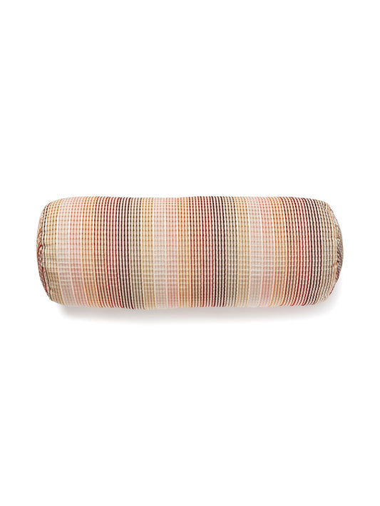 SCALAMANDRE PILLOWS   SMALL SCALE 
STRIPE BOLSTER    - GW 0003BANDRPILL NEW SKU # GWBANDRPILL0003
