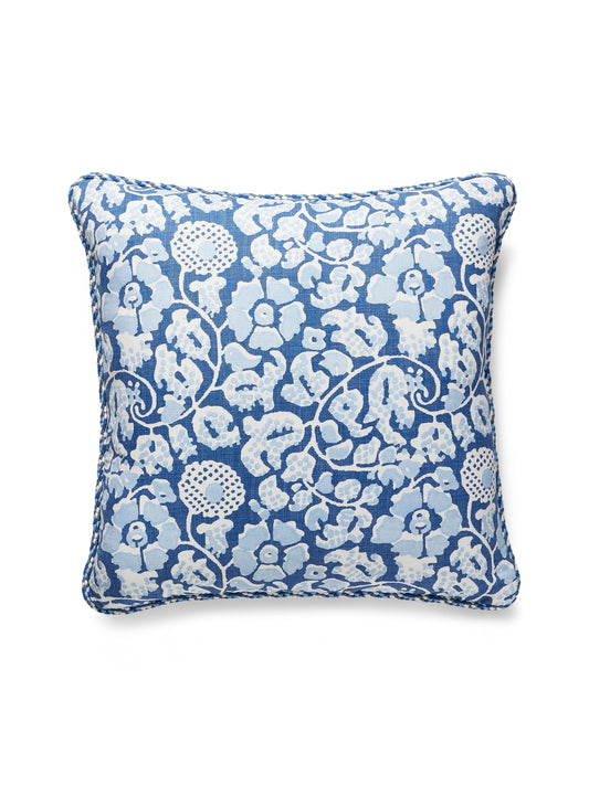 SCALAMANDRE PILLOWS   BOTANICAL / FOLIAGE 
FLORAL SQUARE    - GW 0003MAIDFPILL NEW SKU # GWMAIDFPILL0003