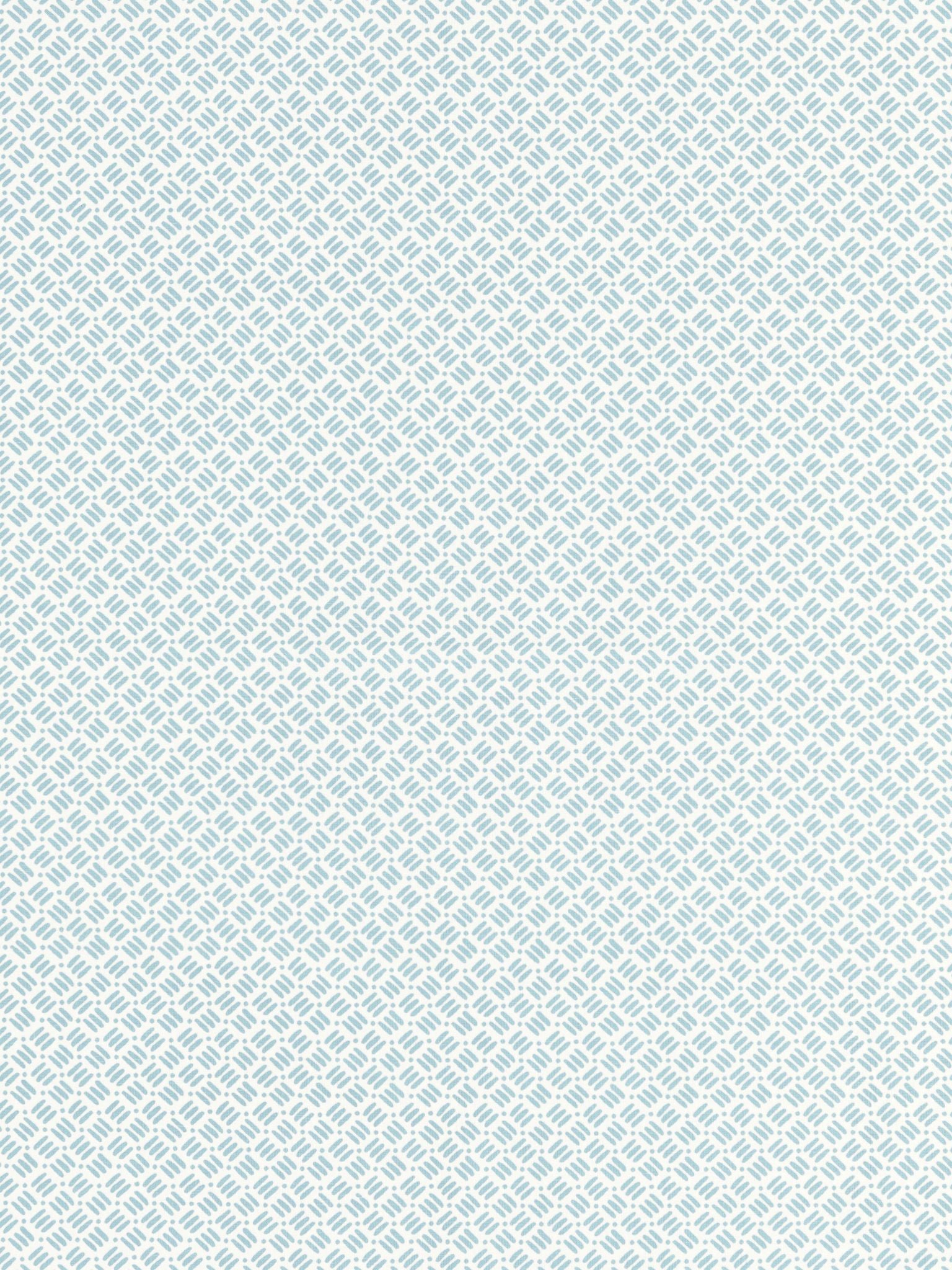 SCALAMANDRE  DASH & DOT PRINT FABRIC SKY   - GW 000416618