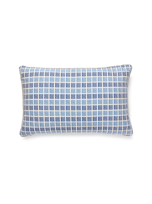 SCALAMANDRE PILLOWS   GEOMETRIC 
SMALL SCALE LUMBAR    - GW 0004LFAIRPILL NEW SKU # GWLFAIRPILL0004