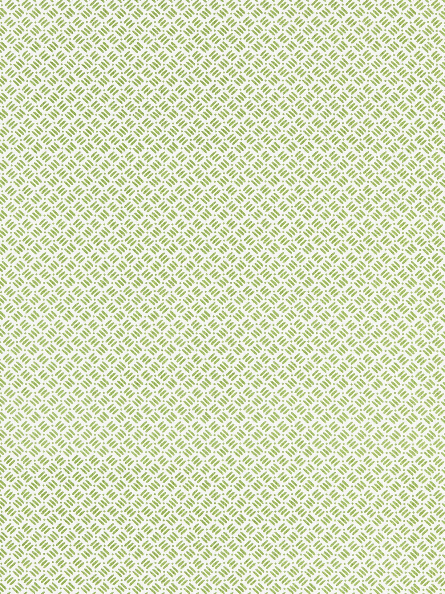 SCALAMANDRE  DASH & DOT PRINT FABRIC SUGAR SNAP   - GW 000516618 NEW SKU # GW166180005