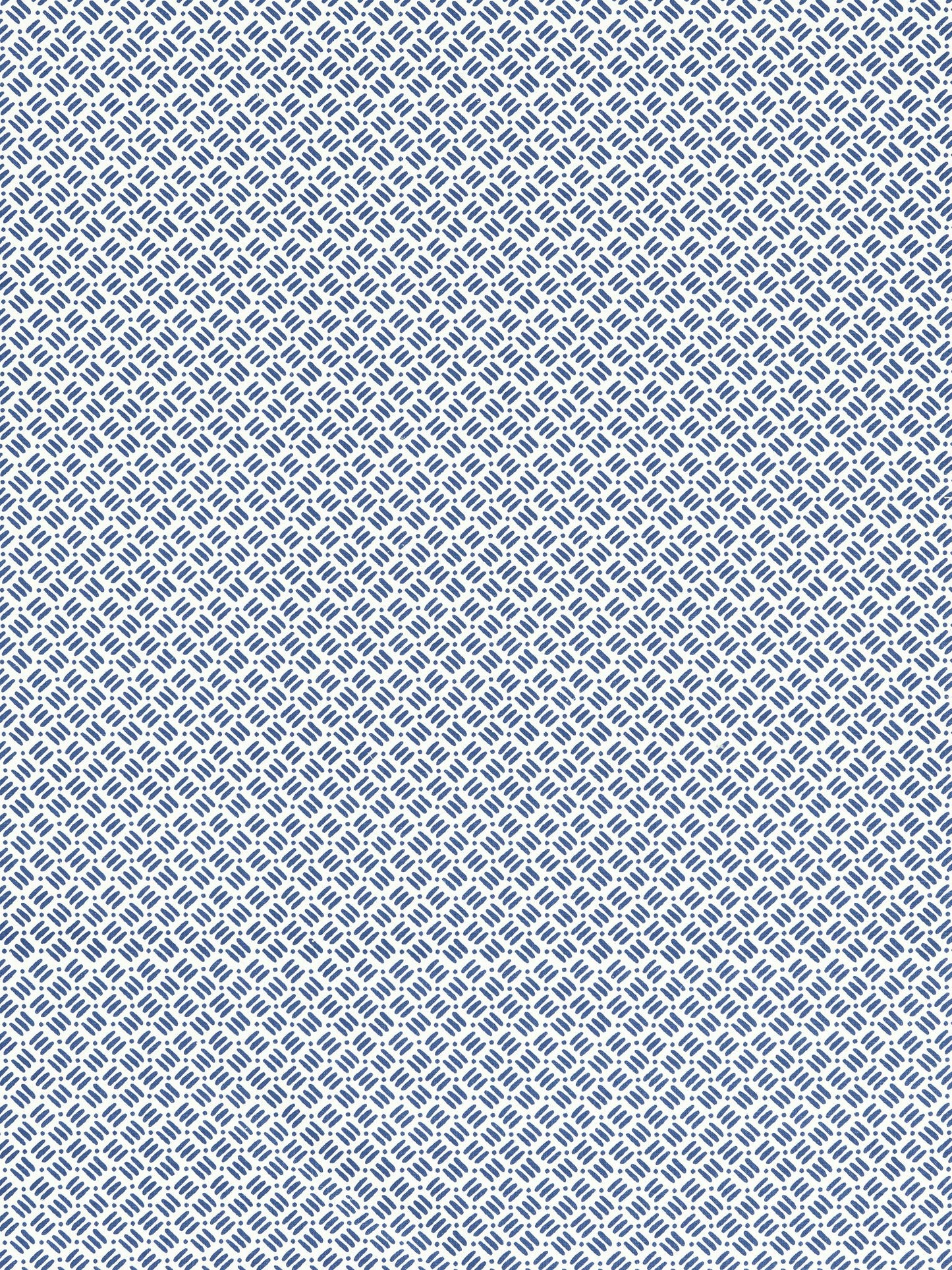 SCALAMANDRE  DASH & DOT PRINT FABRIC MARINE   - GW 000616618 NEW SKU # GW166180006