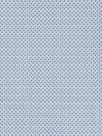 SCALAMANDRE  DASH & DOT PRINT FABRIC MARINE   - GW 000616618 NEW SKU # GW166180006