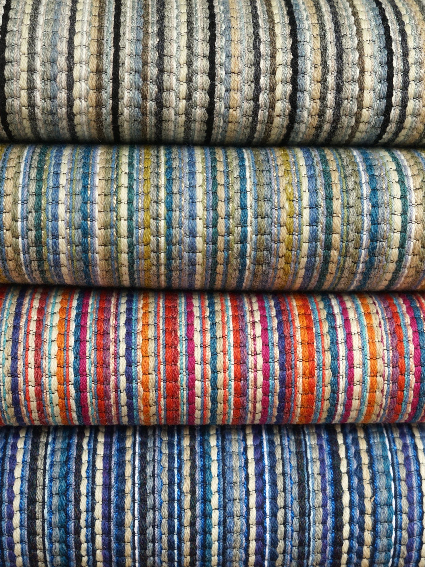 SCALAMANDRE  ALDER STRIPE FABRIC MOONSTONE   - GW 000127231 NEW SKU # GW272310001