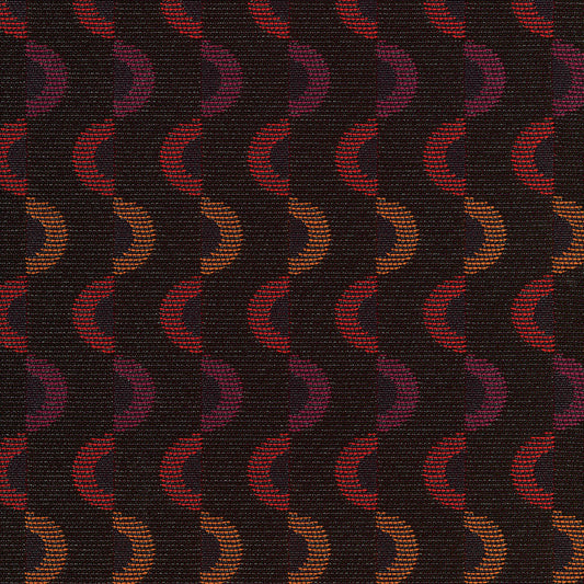 NICHOLASJOHN INC NJ-LANCASTER Flame Geometric,Contemporary   Fabric - NJ25-1471