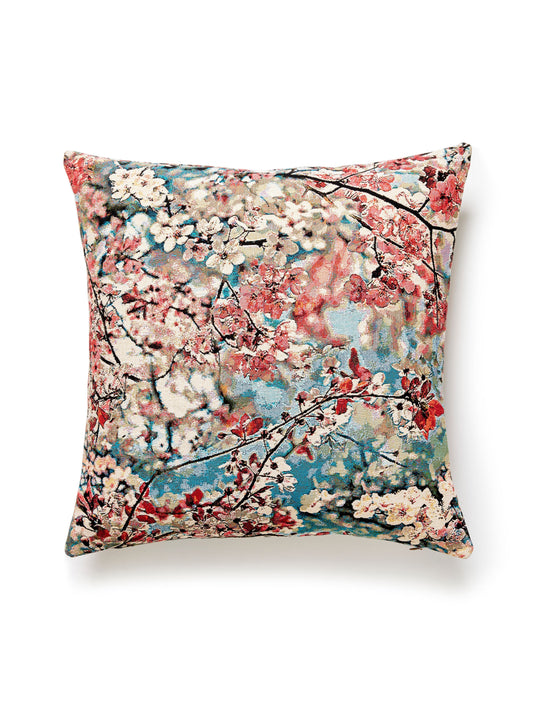 SCALAMANDRE PILLOWS   BOTANICAL / FOLIAGE 
FLORAL SQUARE    - H0 0003SAKUPILL NEW SKU # H0SAKUPILL0003