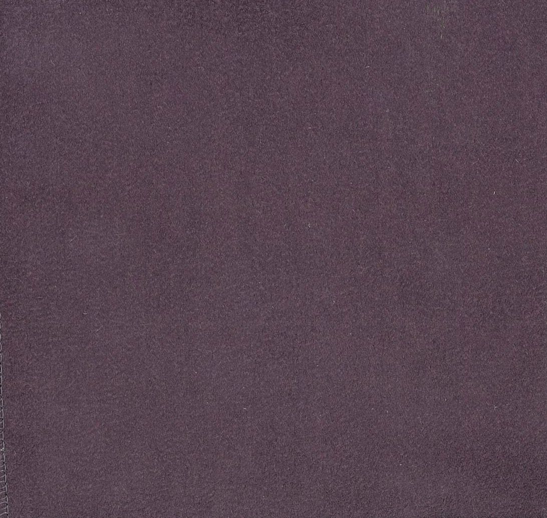 SCALAMANDRE OUTLET  FABRIC SARABELLE SUEDE  FABRIC PLUM   - H6 0014SARA