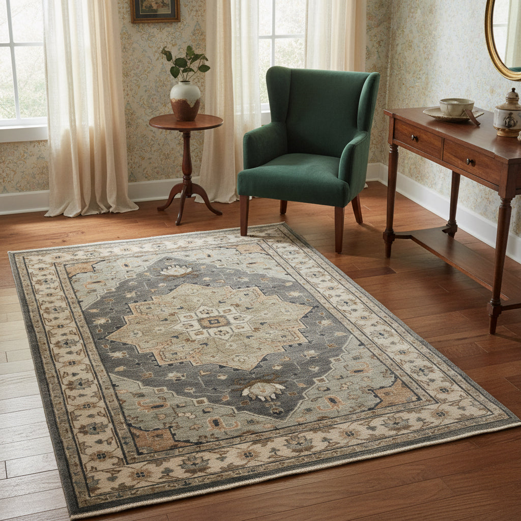 8' x 10' traditional rug
