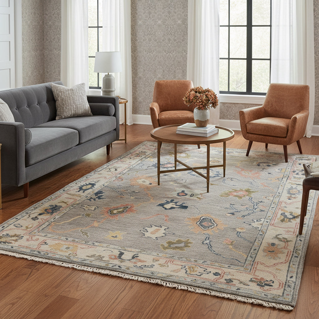 RIZZY HOME RUGS Hallmark   Traditional 6' x 9'    - HALHAL23900460609