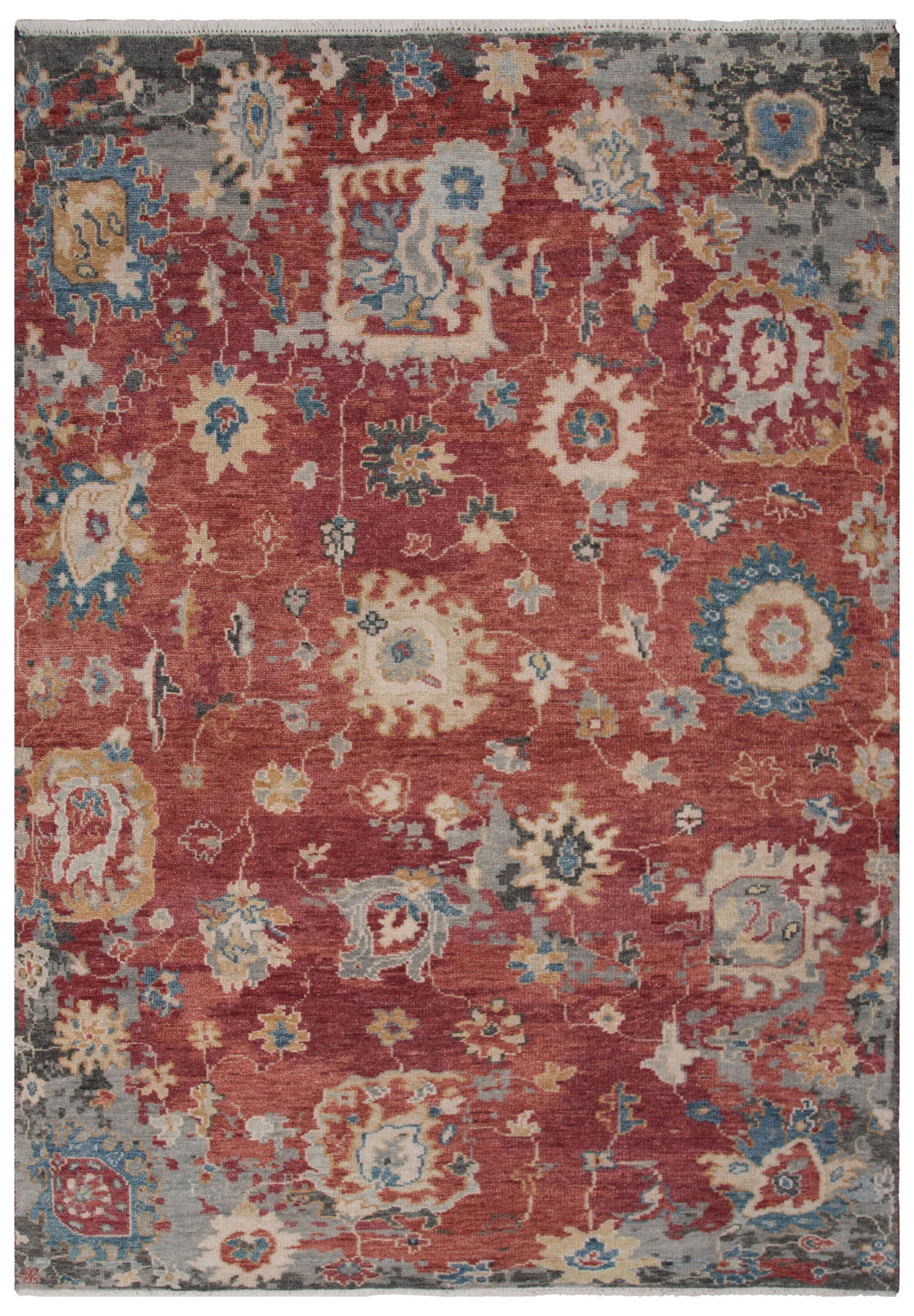 Transitional rug, 2' x 3'.