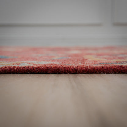 Transitional rug, 10' x 14'.