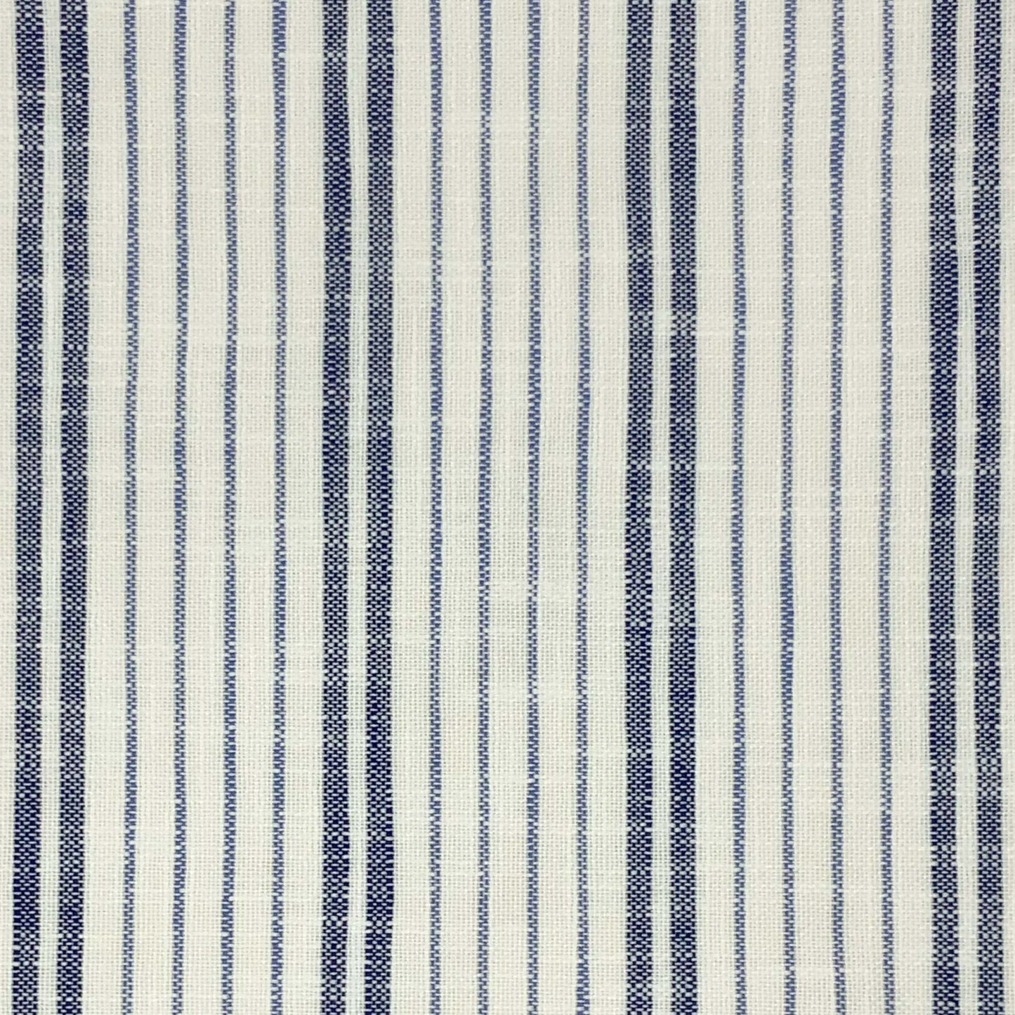 JF Fabrics Bella Dura Home HALIBURTON 67 Fabric Stripe Blue, Navy, White  Woven, Linen Texture, Outdoor - 9057967 J9411
