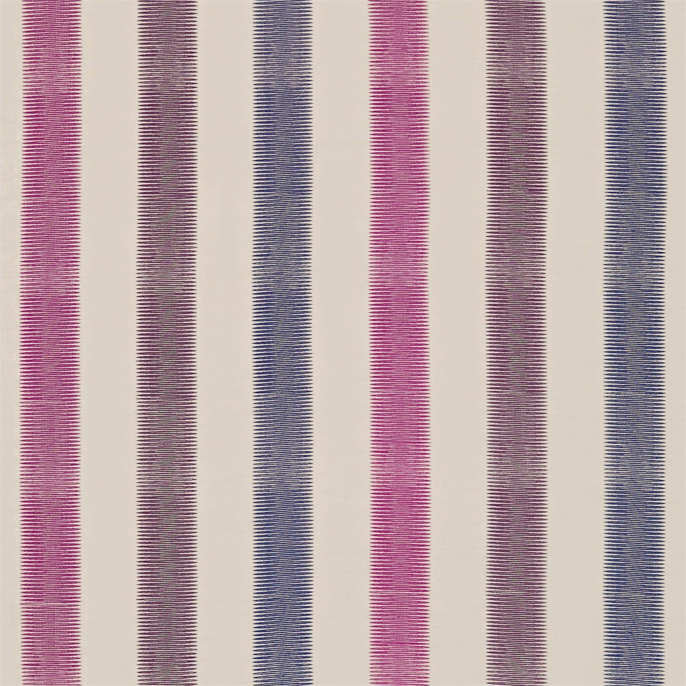 HARLEQUIN OUTLET Tambo Fabric Stripes Indigo,Loganberry,Flamingo   - HAMA131524