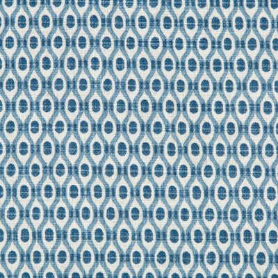 KRAVET BASICS PRINT SMALL SCALE WHITE,BLUE,   - HANAPEPE.5.0