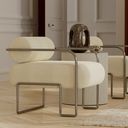 NICHOLASJOHN INC NJ-CRAVE Cream Solid   Fabric - NJ25-1493