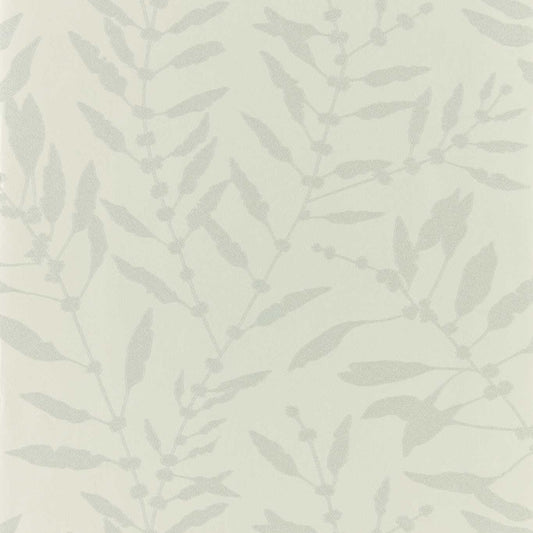 HARLEQUIN Chaconia Shimmer  Wallpaper Leaves , Trees Sand  Gravure Printed Wallpaper - HANZ111659