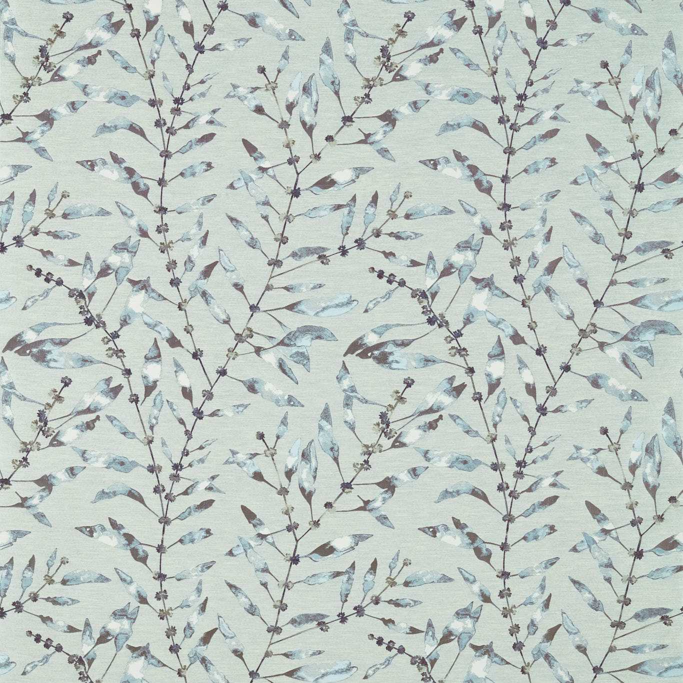 HARLEQUIN Chaconia  Fabric Leaves , Trees Indigo,Seaspray   - HANZ132291