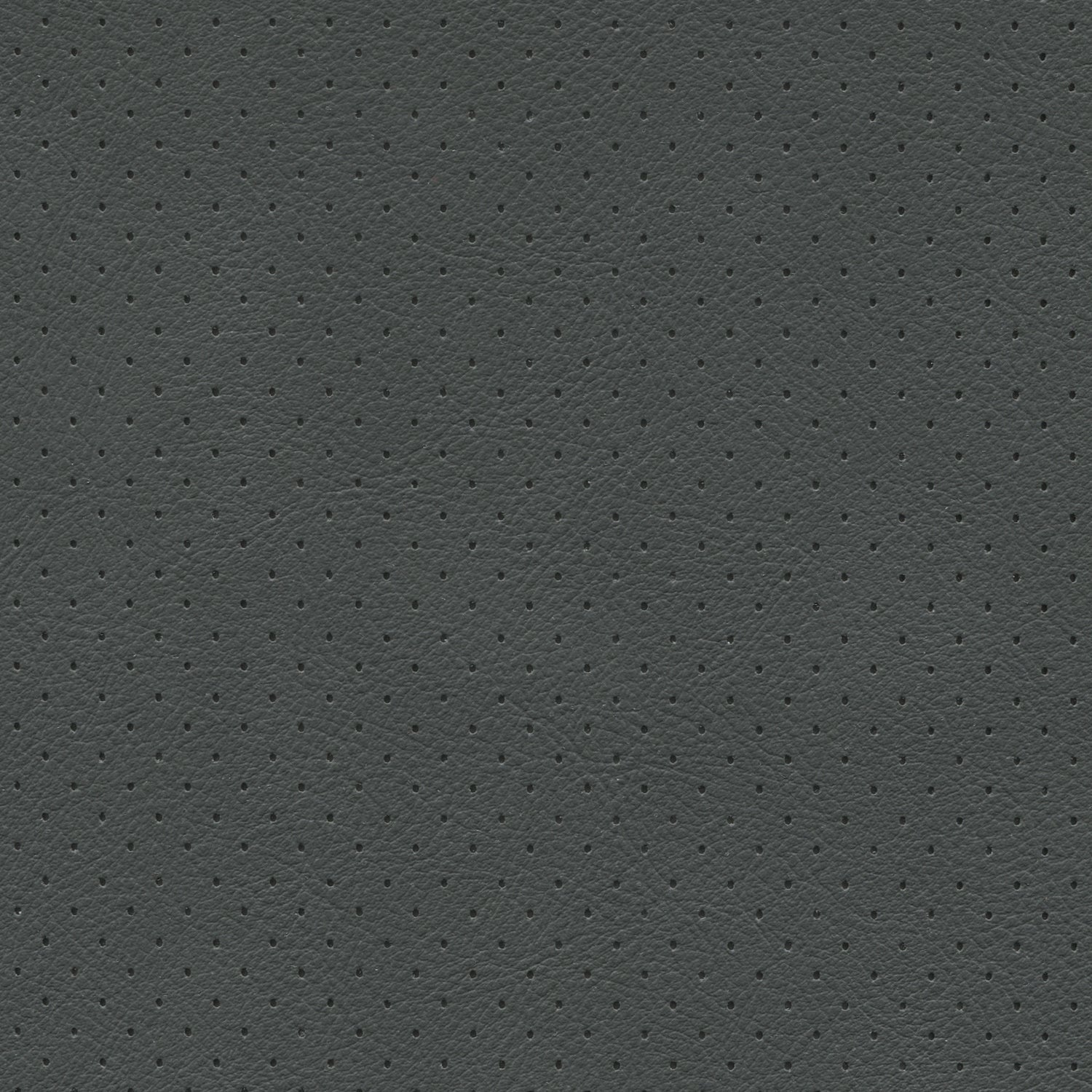 Granite gray perforated fabric texture with tiny holes; upholstery for car interiors.
